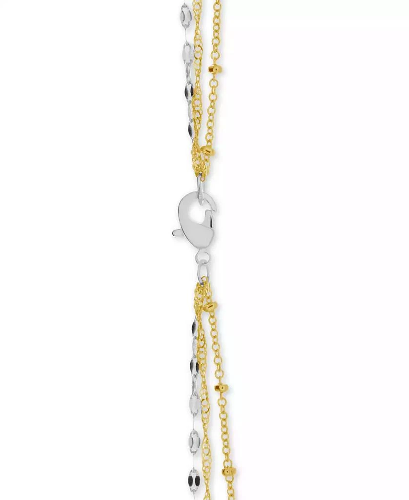 商品Essentials|Silver Plated Multi-Chain 18" Layered Statement Necklace,价格¥372,第3张图片详细描述