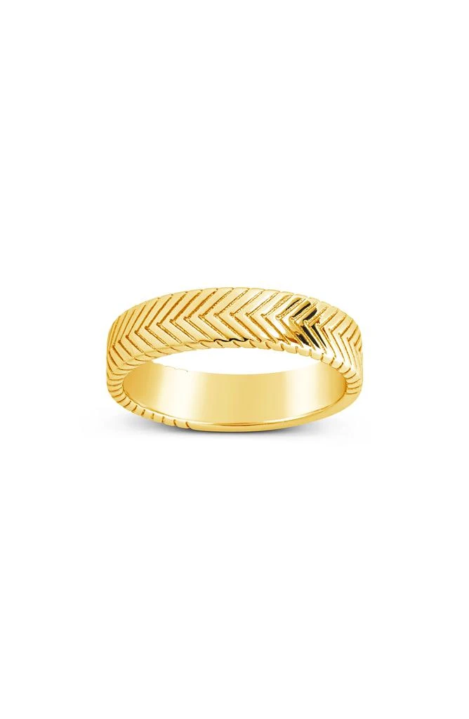 商品Sterling Forever|Jeanne Chevron Ring,价格¥128,第3张图片详细描述