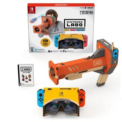 商品Nintendo and Nyko|Nintendo Labo Starter Kit + VR Blaster & Nyko PixelQuest Arcade Kit for Switch,价格¥410,第3张图片详细描述