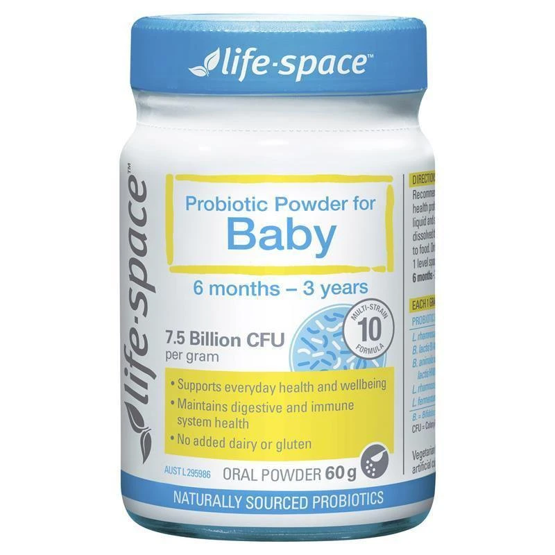 商品Life Space|Life Space Probiotic Powder For Baby 60g 婴儿益生菌粉,价格¥288,第1张图片