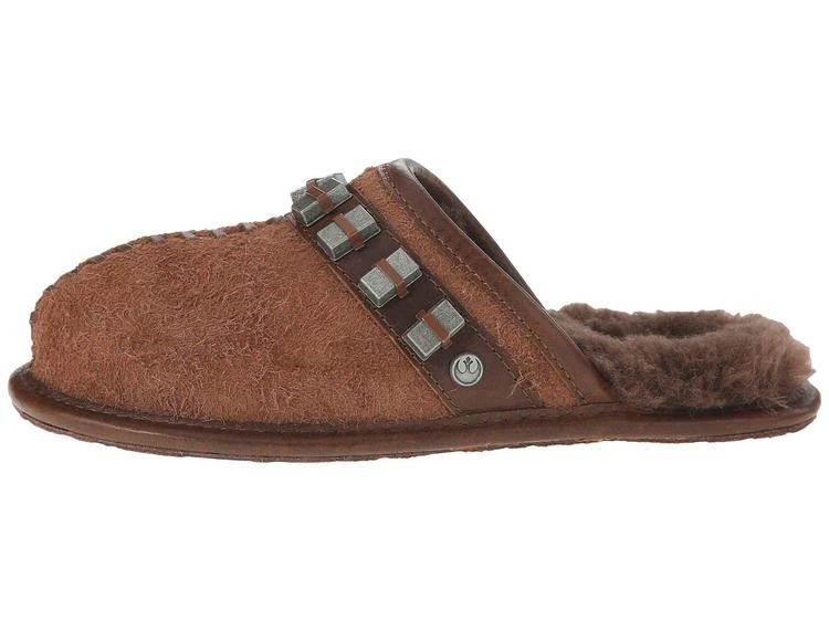 商品UGG|UGG Kids Chewbacca Scuff Deco (Little Kid/Big Kid) 女童拖鞋(低龄儿童/大龄儿童),价格¥867,第4张图片详细描述