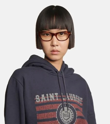 商品Yves Saint Laurent|SL M80猫眼眼镜,价格¥1932,第3张图片详细描述