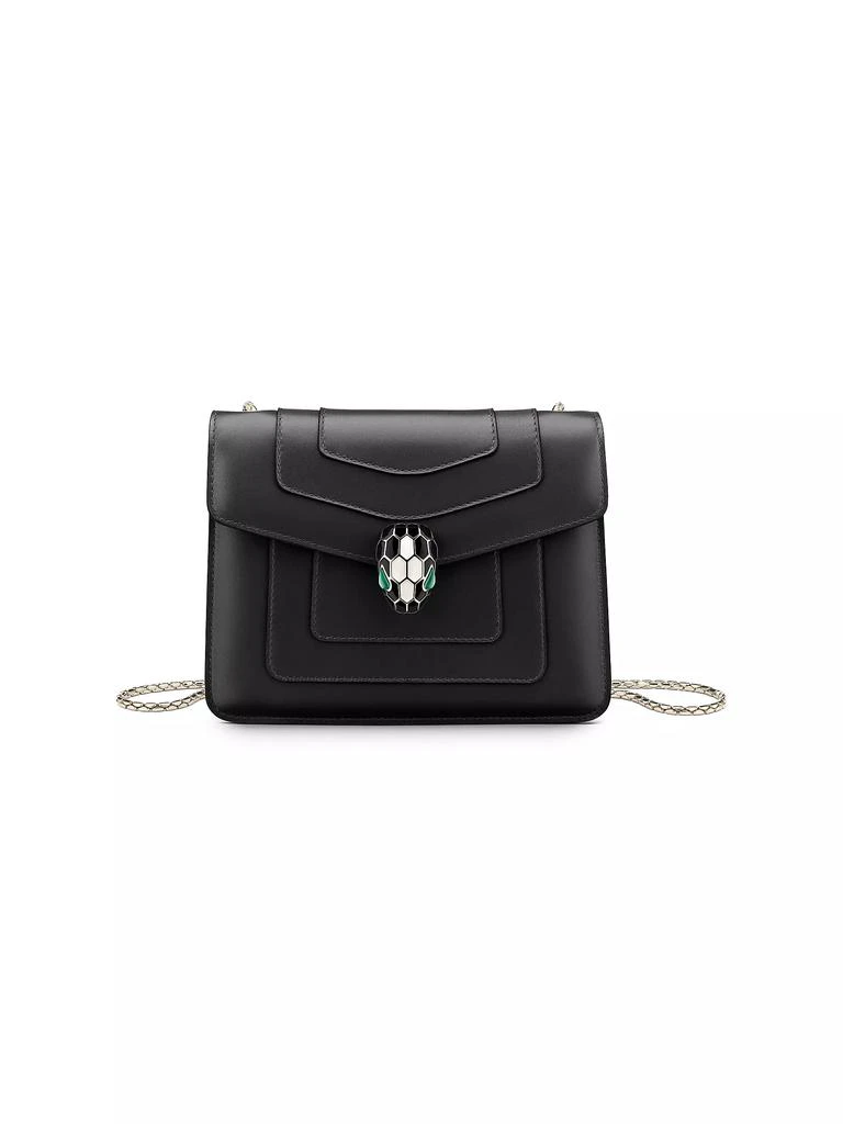 商品BVLGARI|Small Serpenti Leather Crossbody Bag,价格¥25218,第1张图片