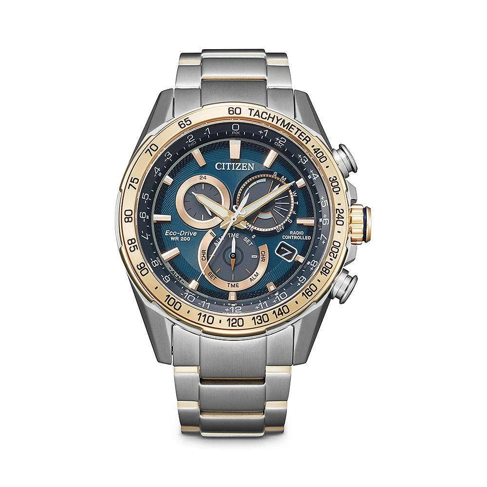 商品Citizen|Eco-Drive PCAT Chronograph, 43mm,价格¥4090,第1张图片