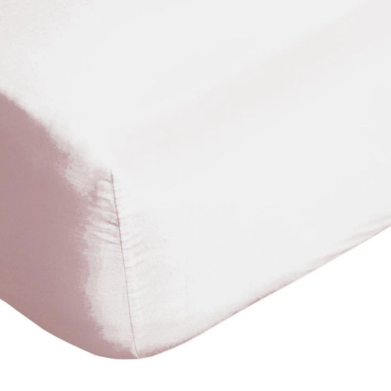 商品Belledorm|Belledorm 400 Thread Count Egyptian Cotton Fitted Sheet (Blush) (Full) (Full) (UK Double) FULL,价格¥406,第2张图片详细描述
