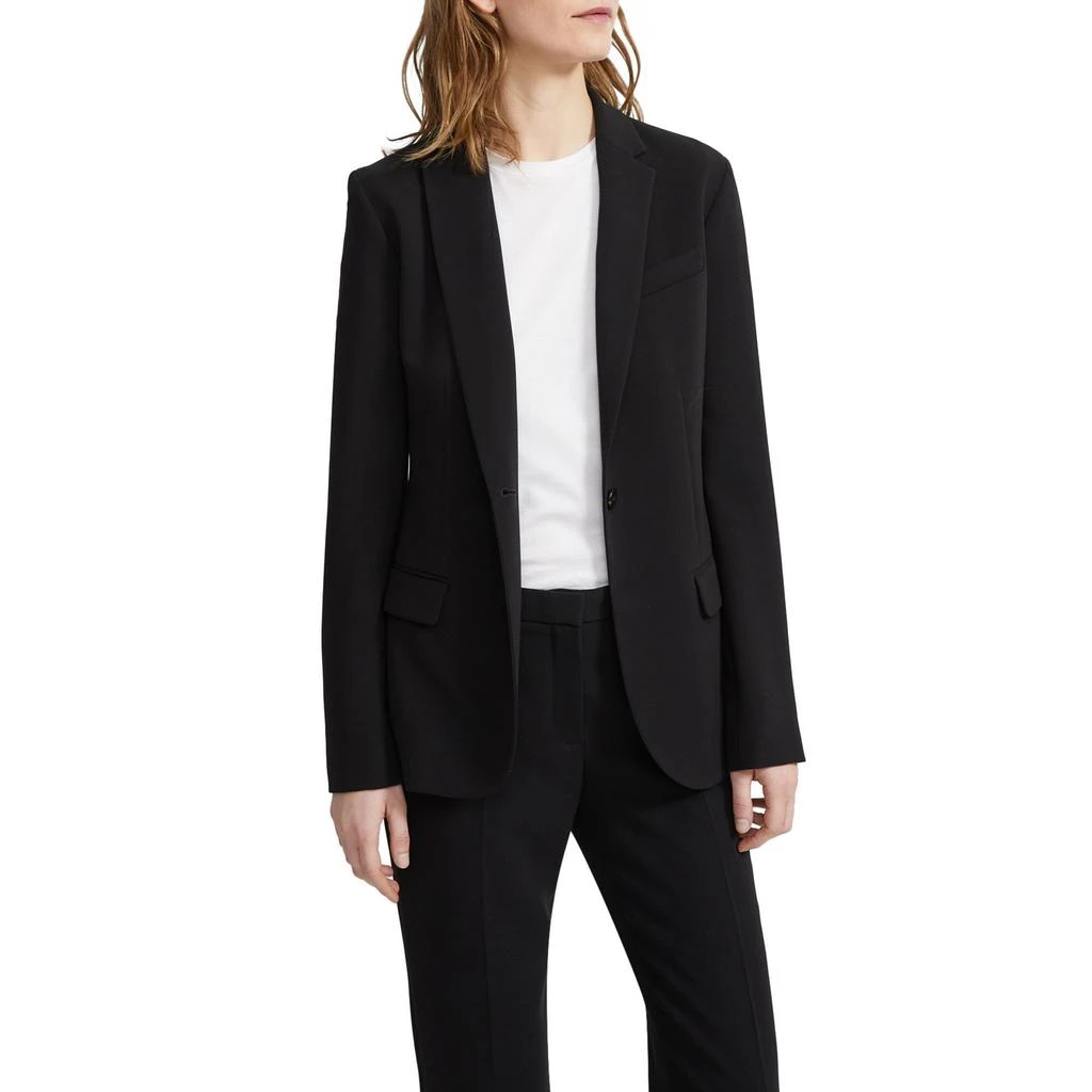 商品Theory|Staple blazer in crepe,价格¥4497,第4张图片详细描述