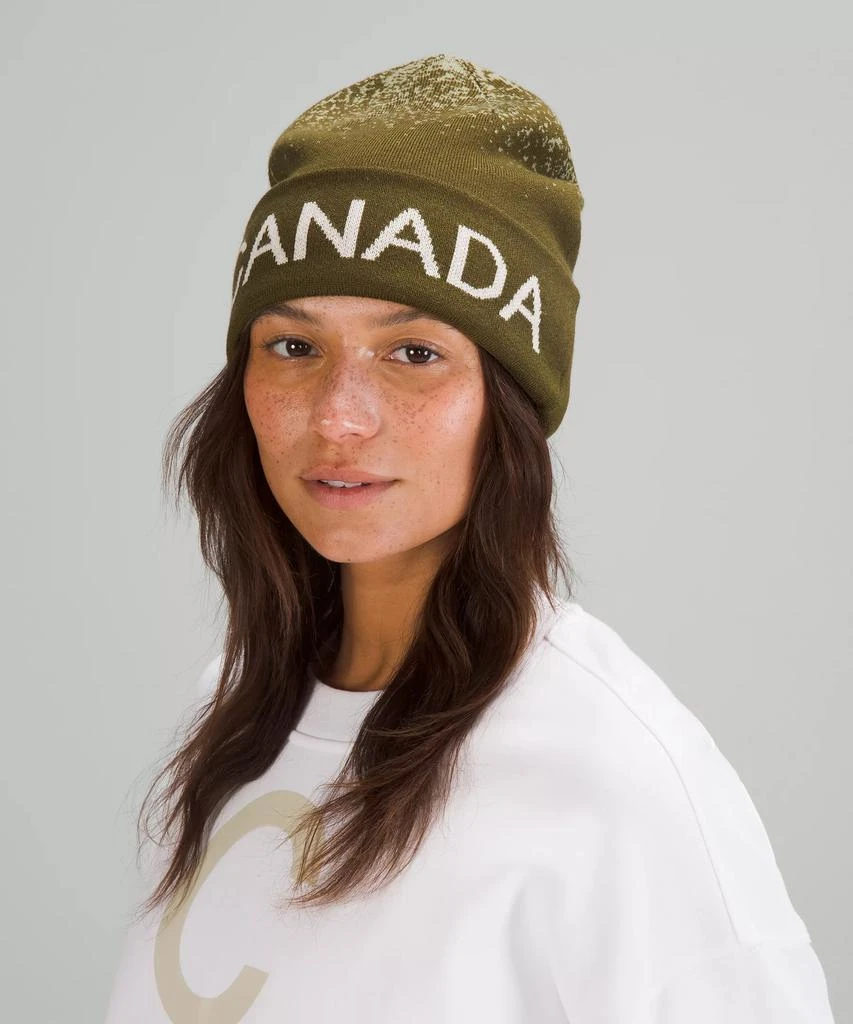 Team Canada Wool-Blend Reversible Beanie *COC Logo 商品
