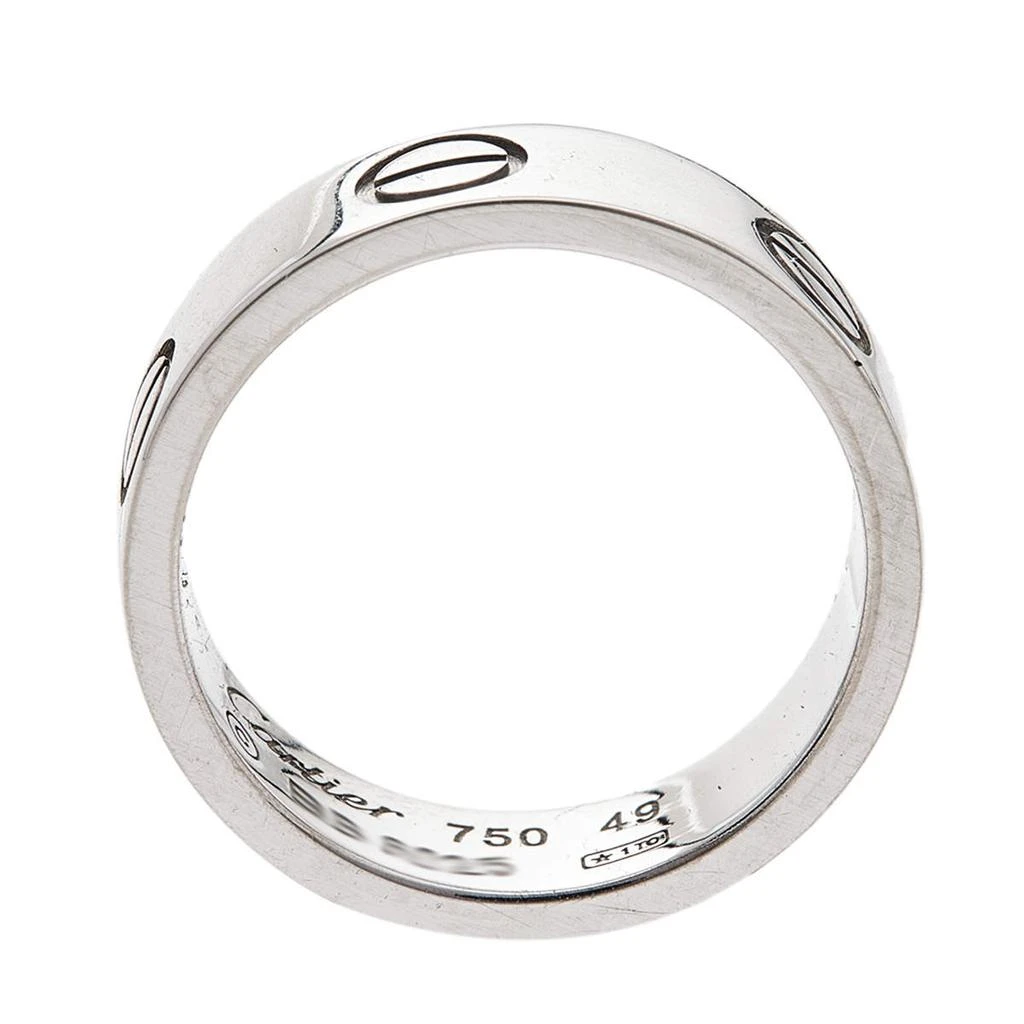 商品[二手商品] Cartier|Cartier Love 18K White Gold Ring EU 49,价格¥5108,第4张图片详细描述
