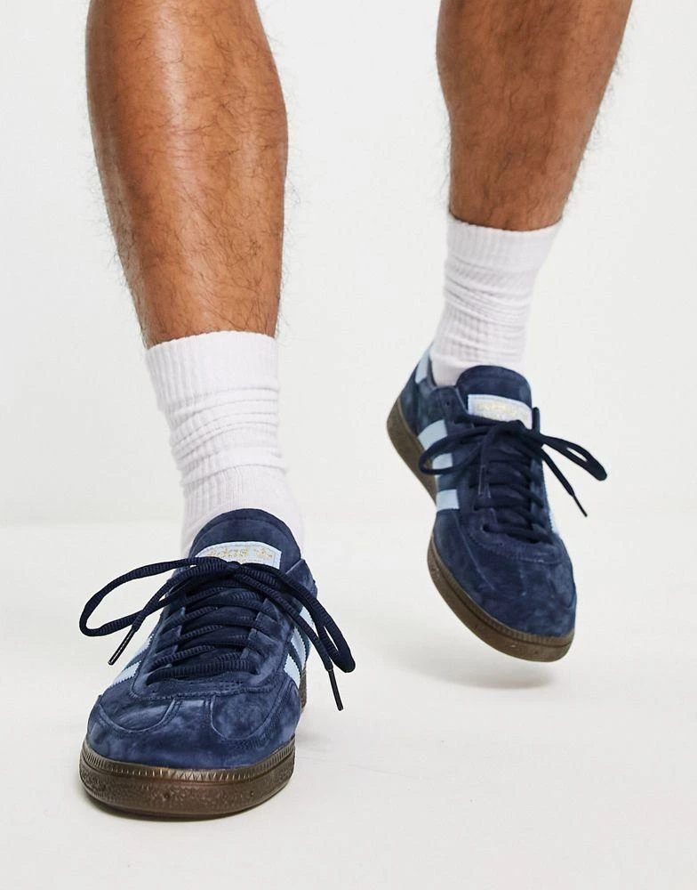 商品Adidas|adidas Originals Handball Spezial gum sole trainers in navy,价格¥827,第3张图片详细描述