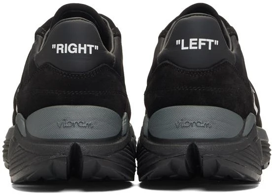 商品Off-White|Black Jogger Sneakers,价格¥2331,第4张图片详细描述