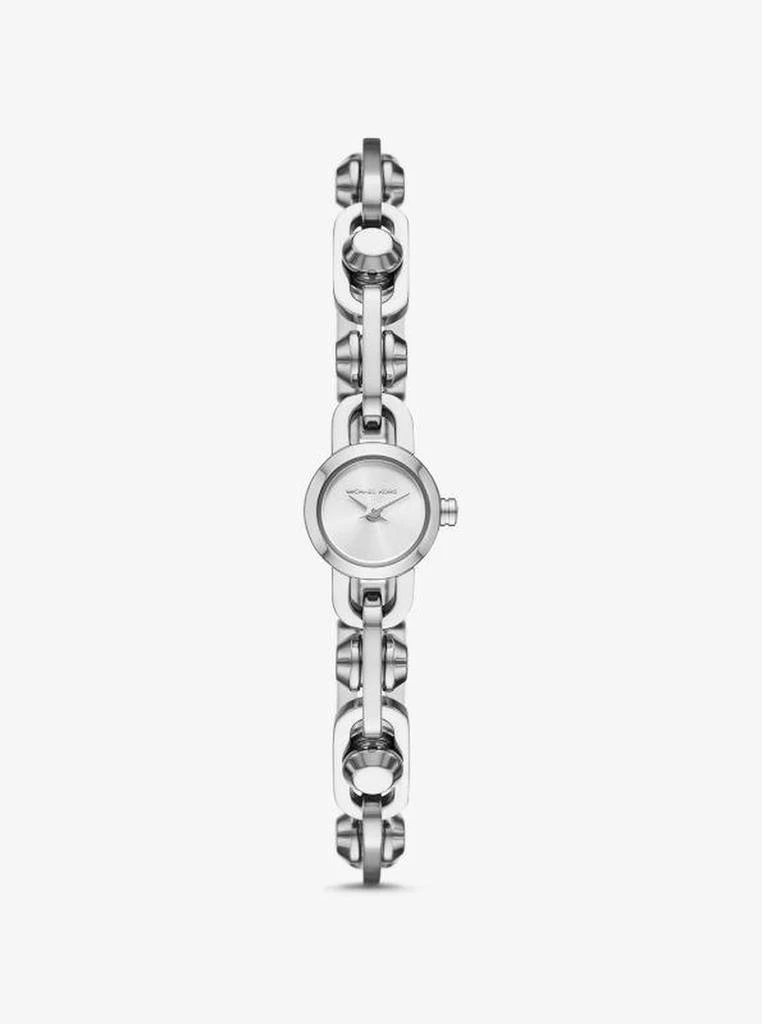 商品Michael Kors|Mini Astor Link Silver-Tone Bracelet Watch,价格¥3398,第1张图片
