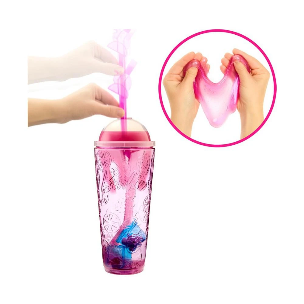 商品Barbie|Pop Reveal Fruit Series Strawberry Lemonade Doll, 8 Surprises Include Pet, Slime, Scent & Color Change,价格¥120,第3张图片详细描述