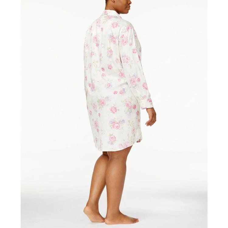 商品Ralph Lauren|Plus Size Printed Woven Sleepshirt,价格¥147,第2张图片详细描述
