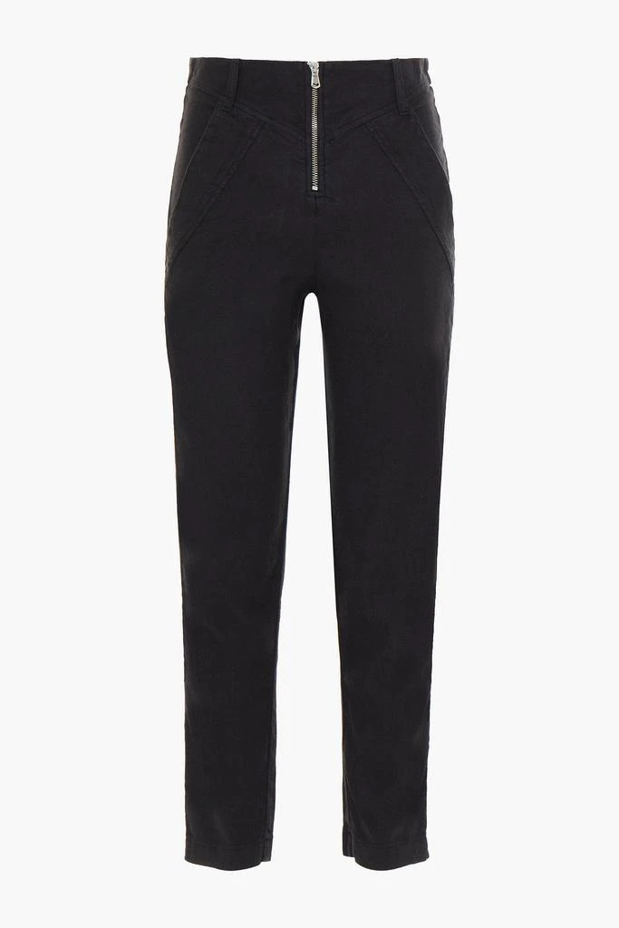 商品ba&sh|Ditch linen-blend skinny pants,价格¥821,第3张图片详细描述