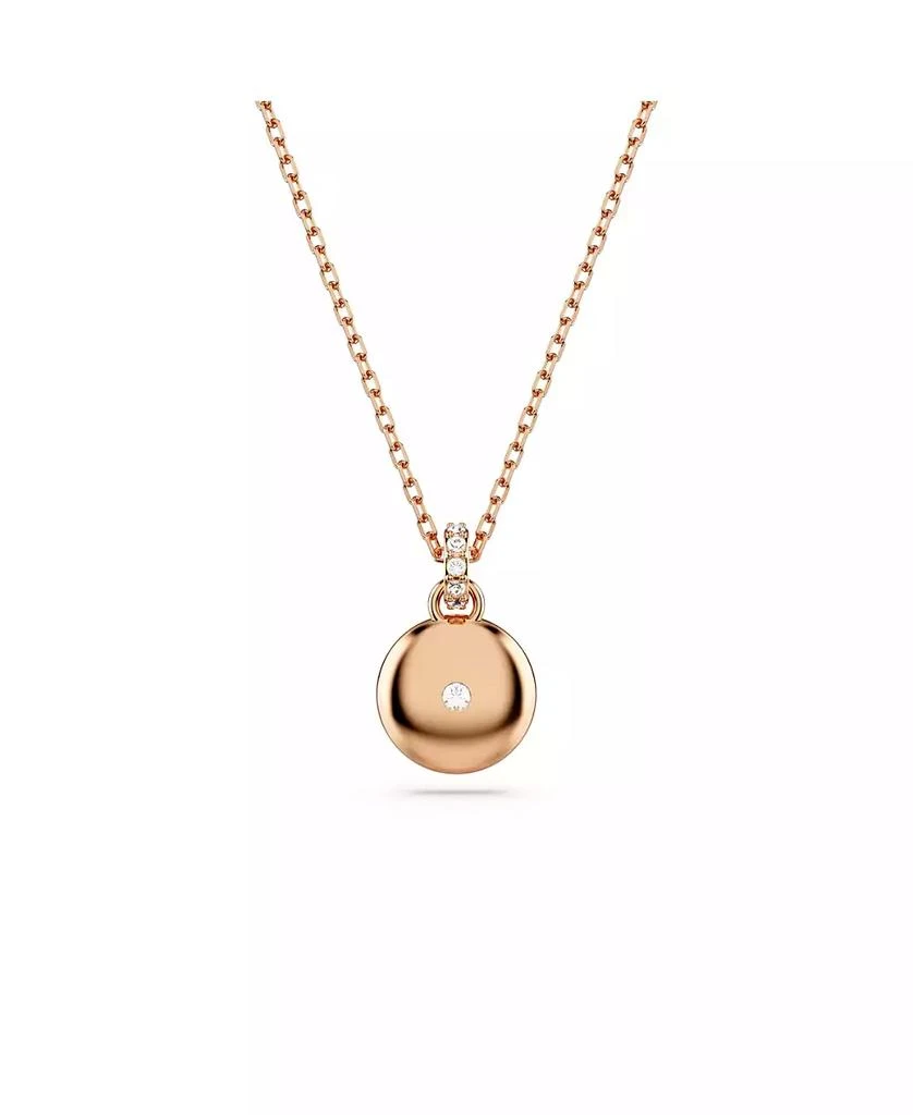 商品Swarovski|White, Rhodium Plated or Gold-Tone or Rose-Gold Tone Meteora Pendant Necklace,价格¥900,第2张图片详细描述