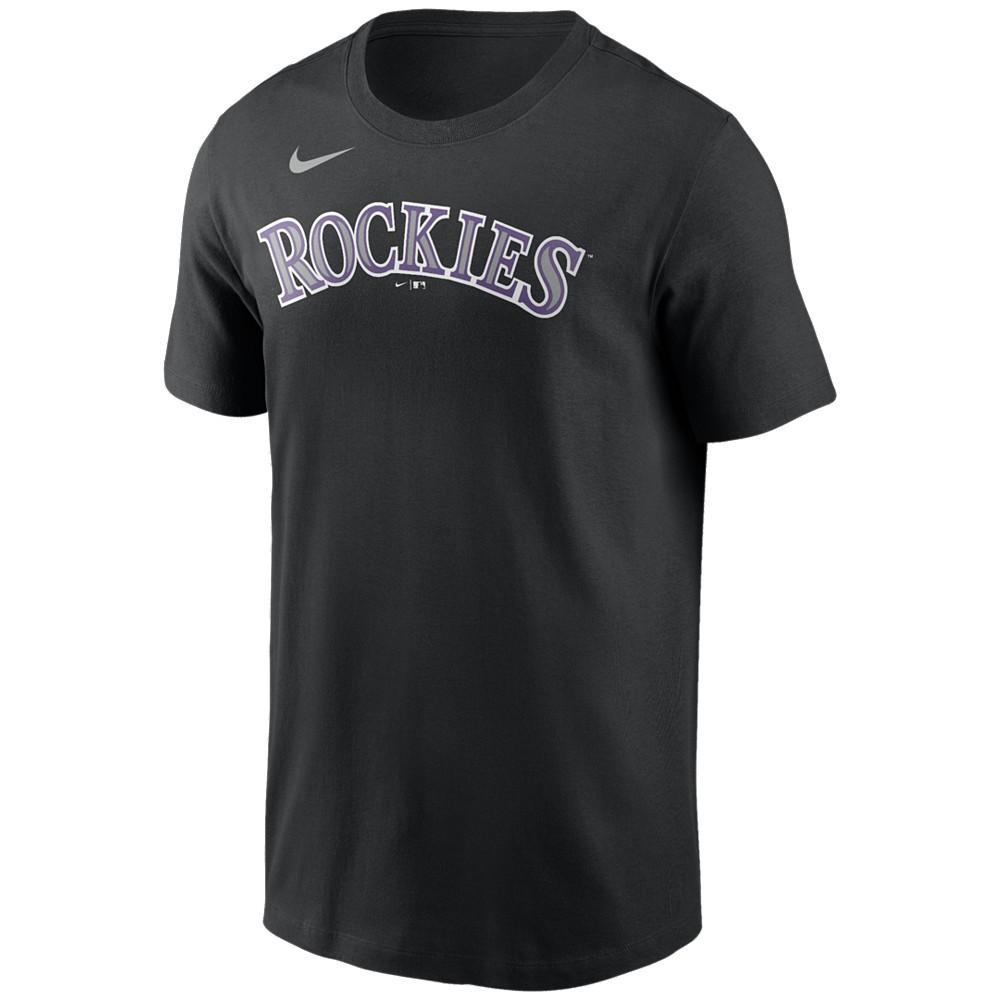 商品NIKE|Men's Charlie Blackmon Colorado Rockies Name and Number Player T-Shirt,价格¥244,第4张图片详细描述