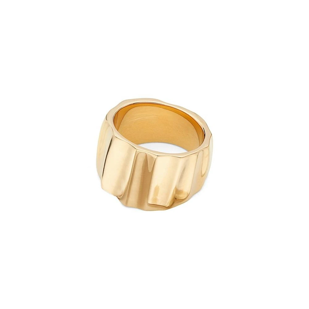 商品SOKO|24K Gold-Plated Fuliwa Band Ring,价格¥736,第2张图片详细描述
