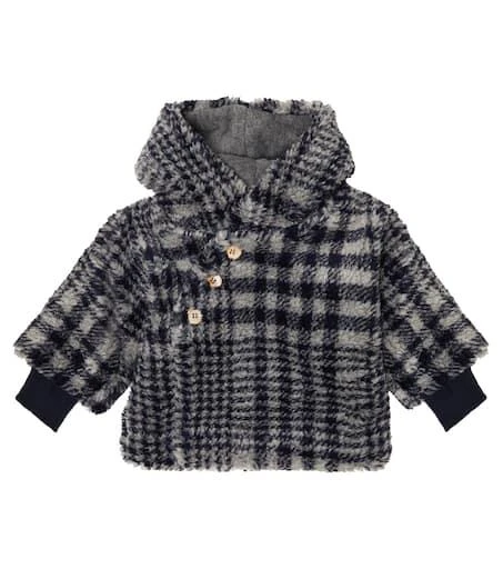 商品1 + in the Family|Baby Ethan checked hooded teddy jacket,价格¥460,第1张图片