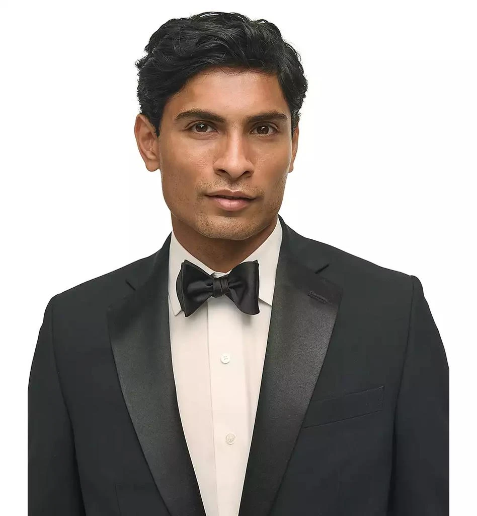 商品Brooks Brothers|Men's Classic-Fit Wool Blend Tuxedo Suit Separates Jacket,价格¥2564,第3张图片详细描述