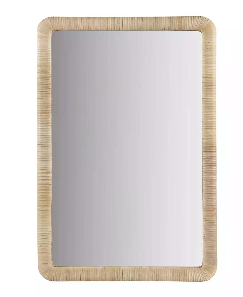 商品INK+IVY|Nova Natural Rattan Rectangle Wall Mirror,价格¥600,第1张图片