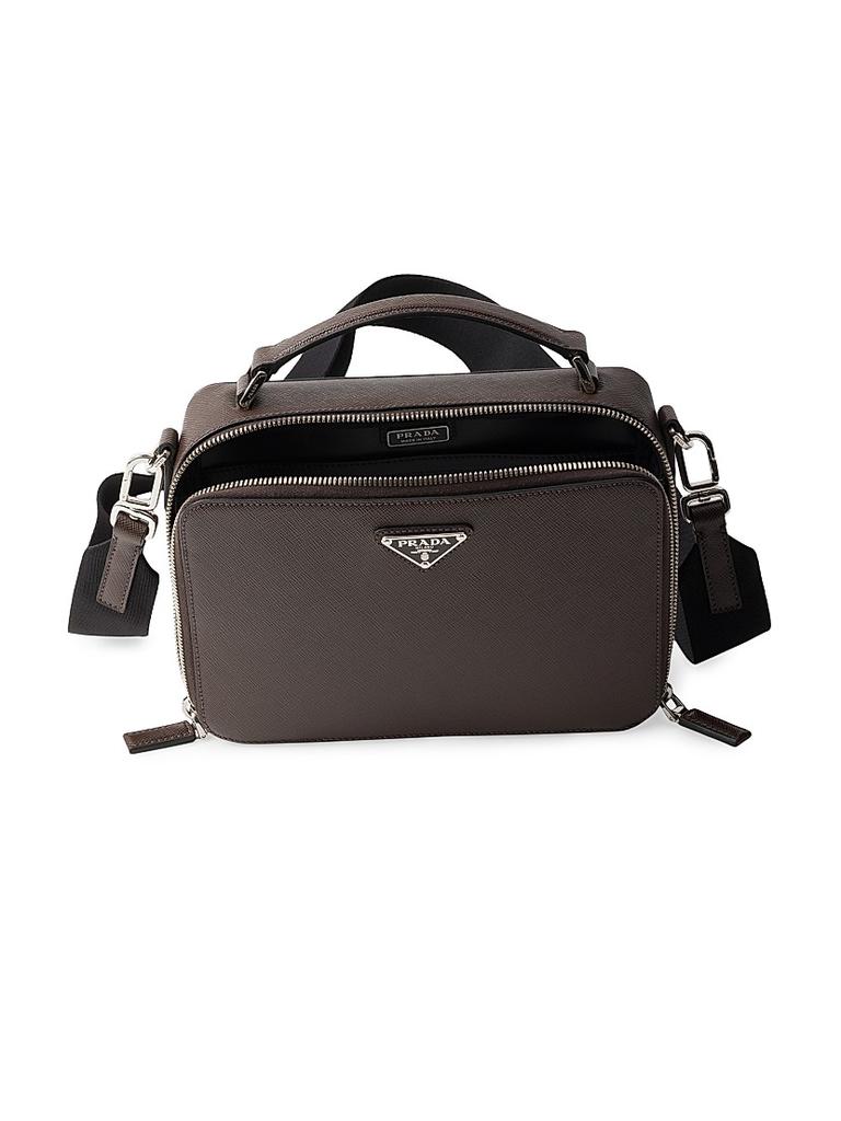 【PRADA】MEDIUM LEATHER SHOULDER BAG PRADA - Prada Aimée Medium Leather Shoulder Bag – The Sale