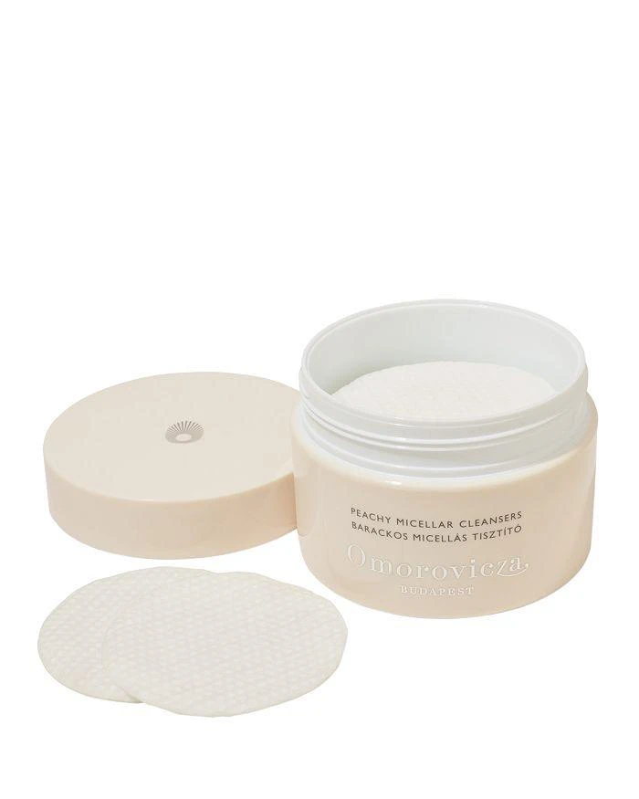 商品Omorovicza|Peachy Micellar Cleanser Discs,价格¥472,第4张图片详细描述