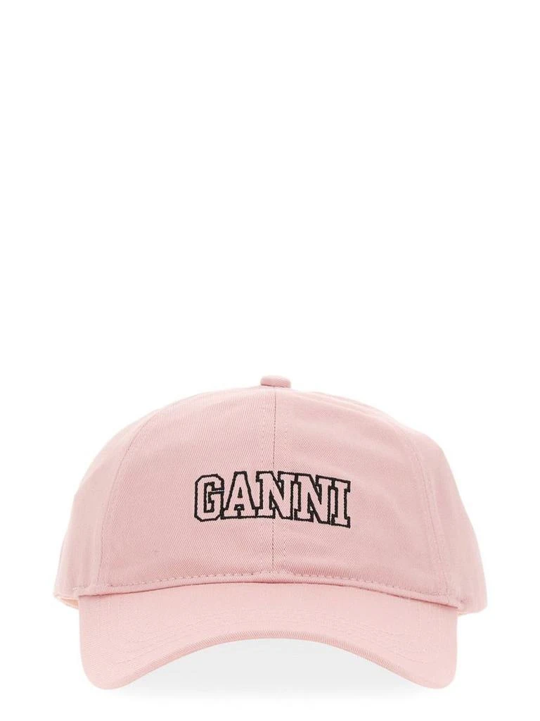 商品Ganni|GANNI BASEBALL HAT WITH LOGO,价格¥773,第1张图片