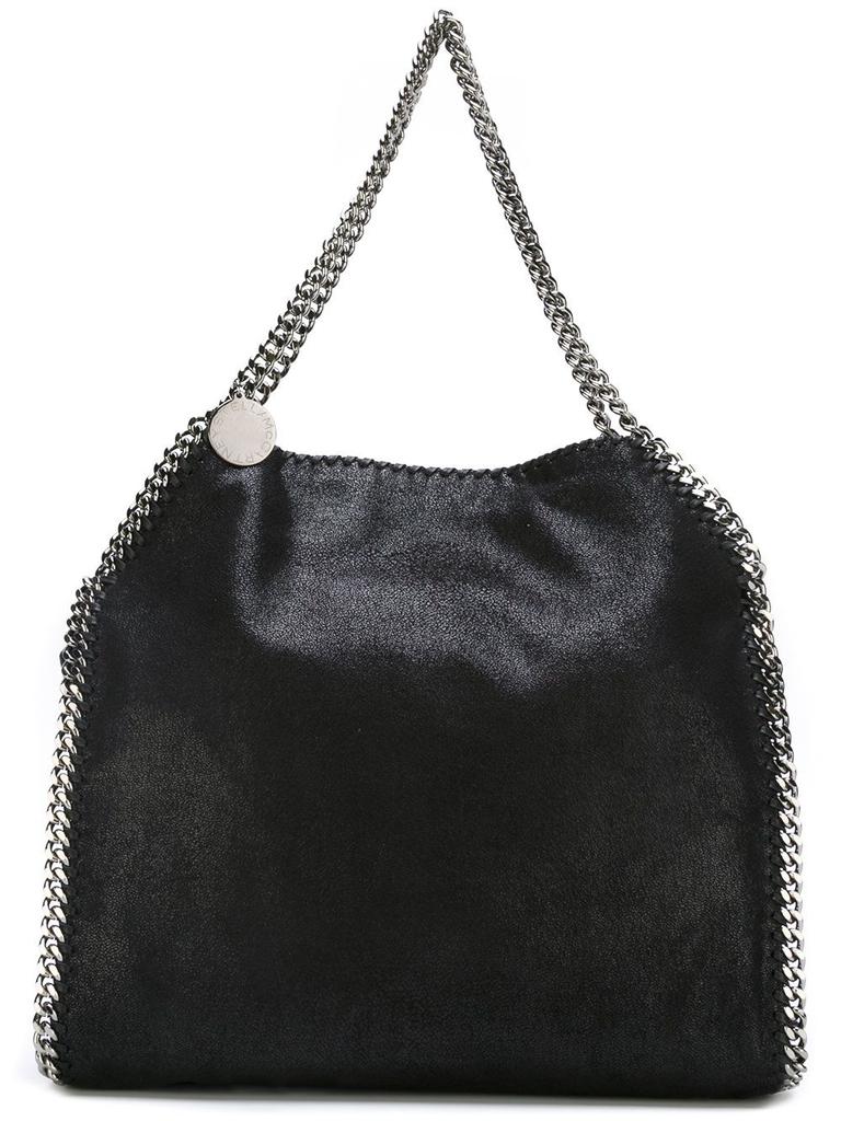 Stella Mccartney Women's  Black Polyester Shoulder Bag商品第1张图片规格展示