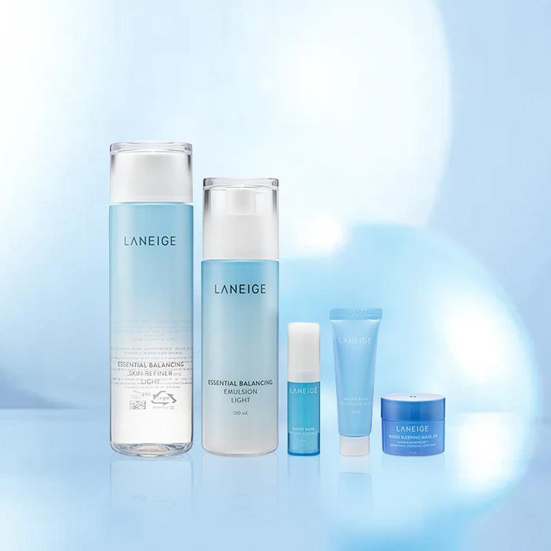 商品[国内直发] Laneige|LANEIGE兰芝 水库凝肌（清爽型） 两件套,价格¥218,第1张图片