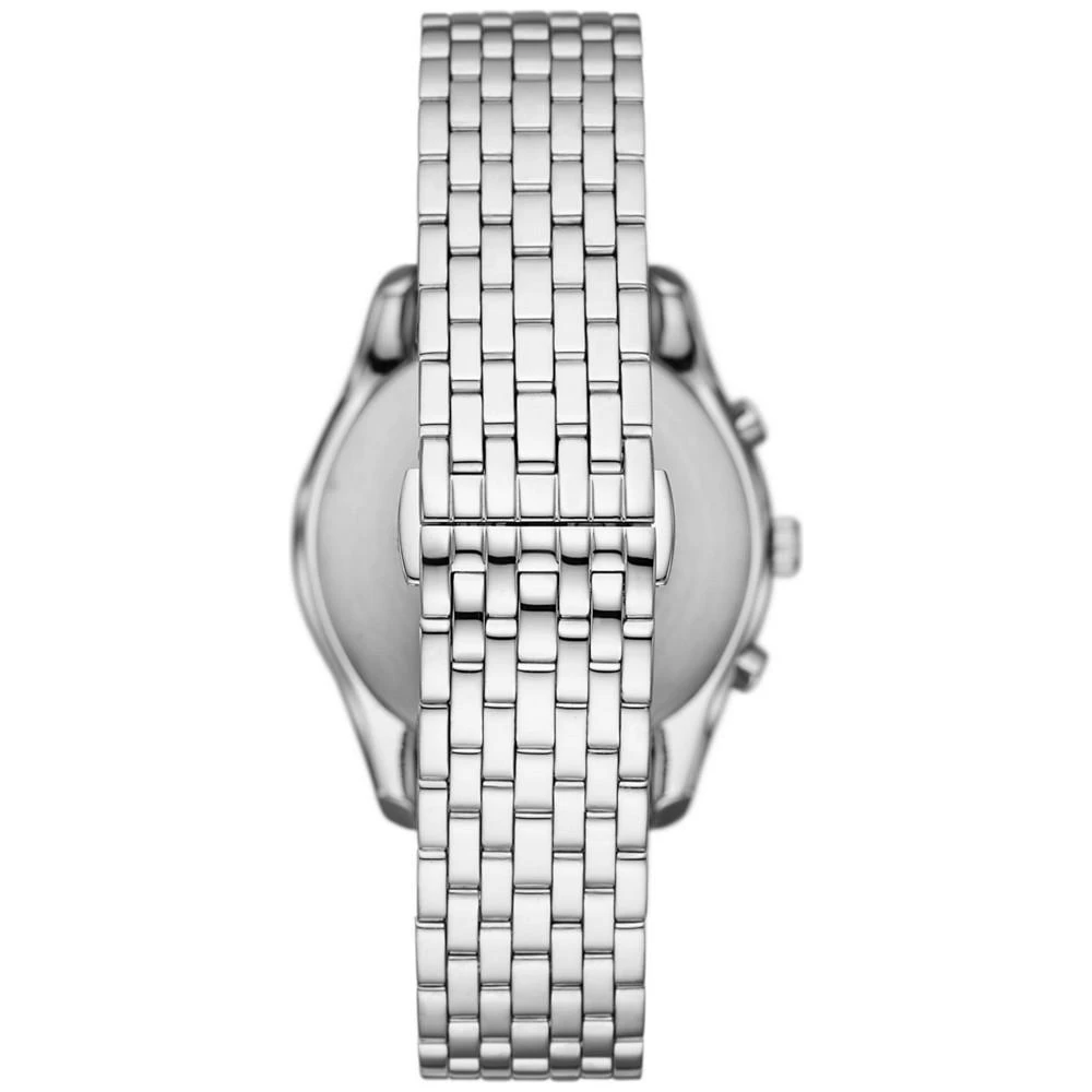 商品Emporio Armani|Men's Chronograph Stainless Steel Bracelet Watch 41mm,价格¥2388,第2张图片详细描述