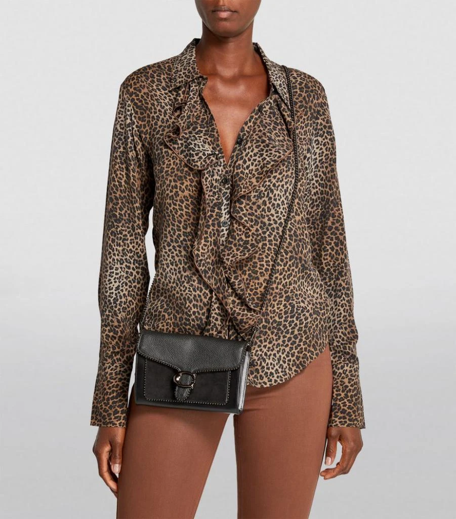 商品Coach|Leather Tabby Chain Cross-Body Bag,价格¥2608,第2张图片详细描述