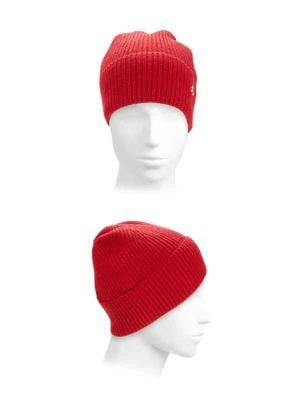 商品Karl Lagerfeld Paris|Eiffel Tower Rib Knit Beanie,价格¥223,第2张图片详细描述