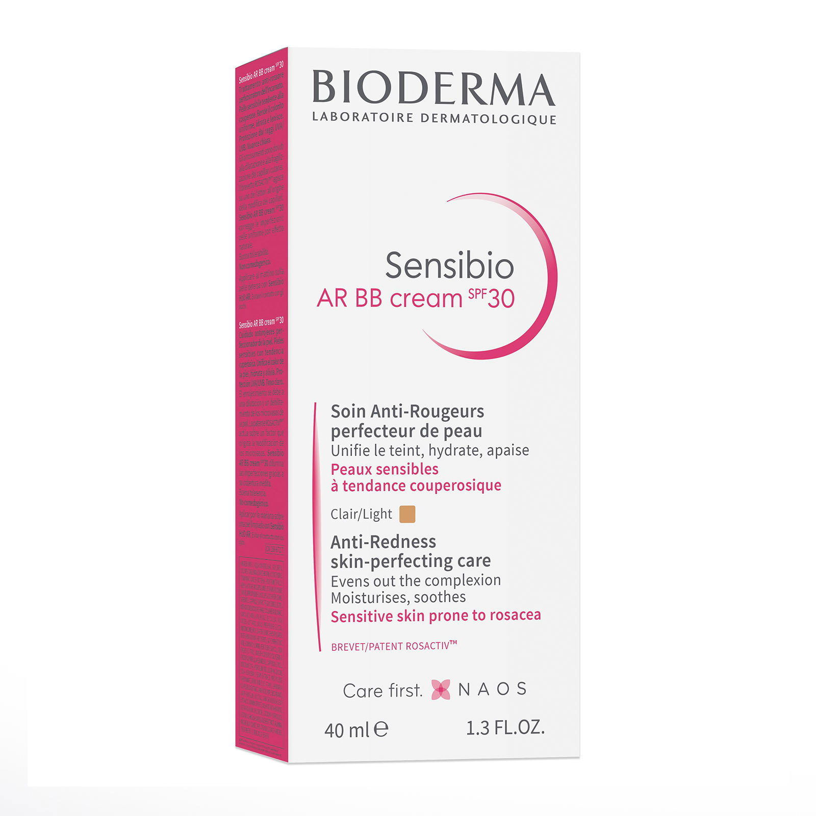 BIODERMA 贝德玛舒妍AR抗红防敏抗红防晒BB霜SPF 30 40ml商品第3张图片规格展示