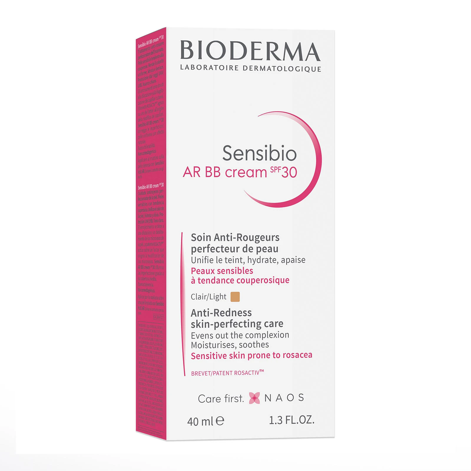 BIODERMA 贝德玛 舒妍AR抗红防敏抗红防晒BB霜 SPF 30 40ml 商品