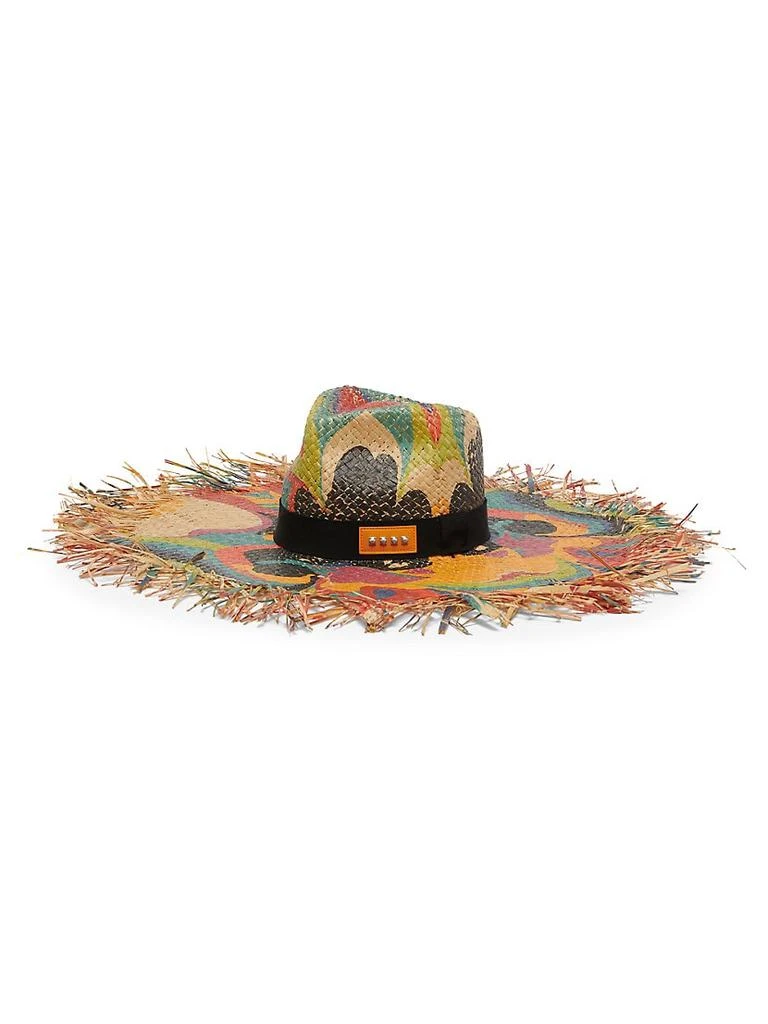 商品ETRO|Printed Raffia Hat,价格¥2605,第1张图片