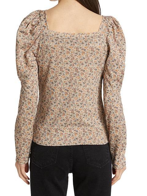 商品Splendid|Josephine Puff-Sleeve Sweatshirt,价格¥846,第7张图片详细描述
