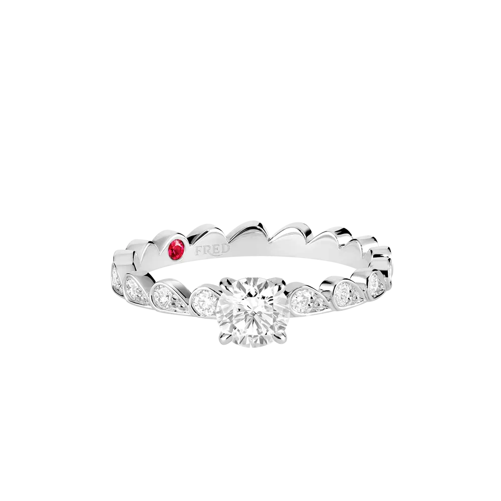 包邮包税【预售7天发货】 FRED 24春夏 女士 戒指 Pretty Woman iconic engagement ring 4B0978 商品