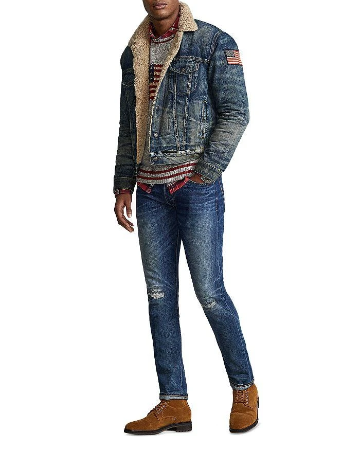 商品Ralph Lauren|Fleece Lined Trucker Jacket,价格¥1659,第2张图片详细描述