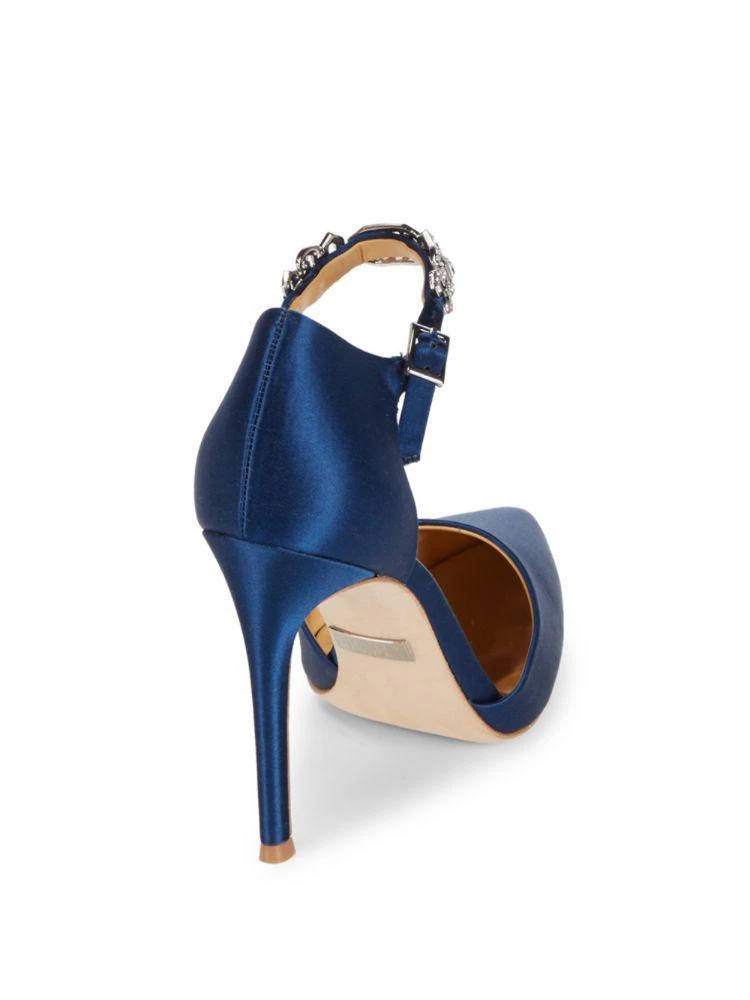 商品Badgley Mischka|丝缎晚宴高跟鞋,价格¥789,第2张图片详细描述