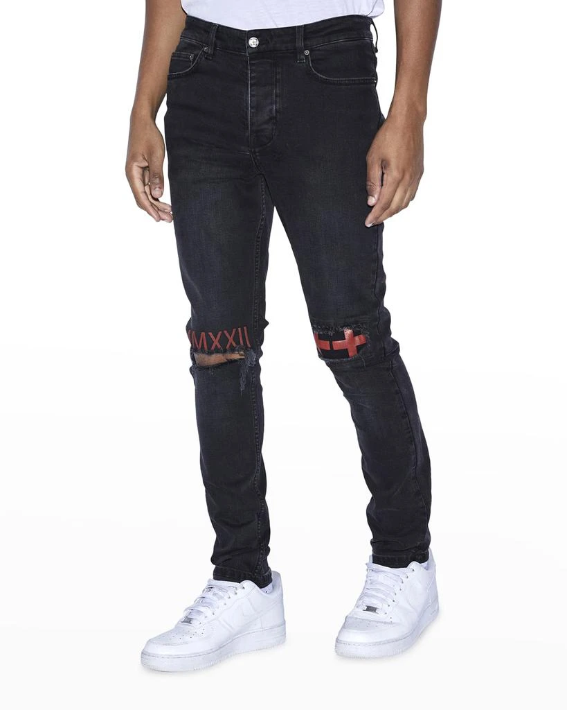 商品Ksubi|Men's Chitch World Tour Printed Jeans,价格¥1118,第1张图片