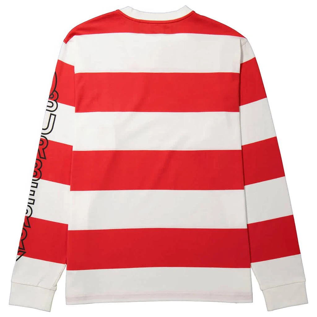 商品Burberry|Men's Laxley Stripe Long-sleeve Cotton Oversized T-shirt,价格¥985,第2张图片详细描述