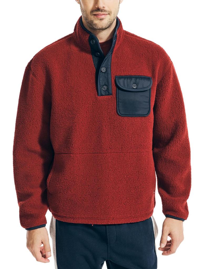 Mens Fleece Warm Fleece Jacket商品第1张图片规格展示