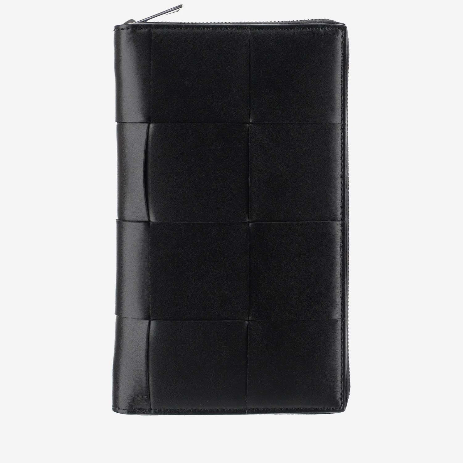 BOTTEGA VENETA 葆蝶家 男士黑色零钱包 649607-VBWD2-8803 商品