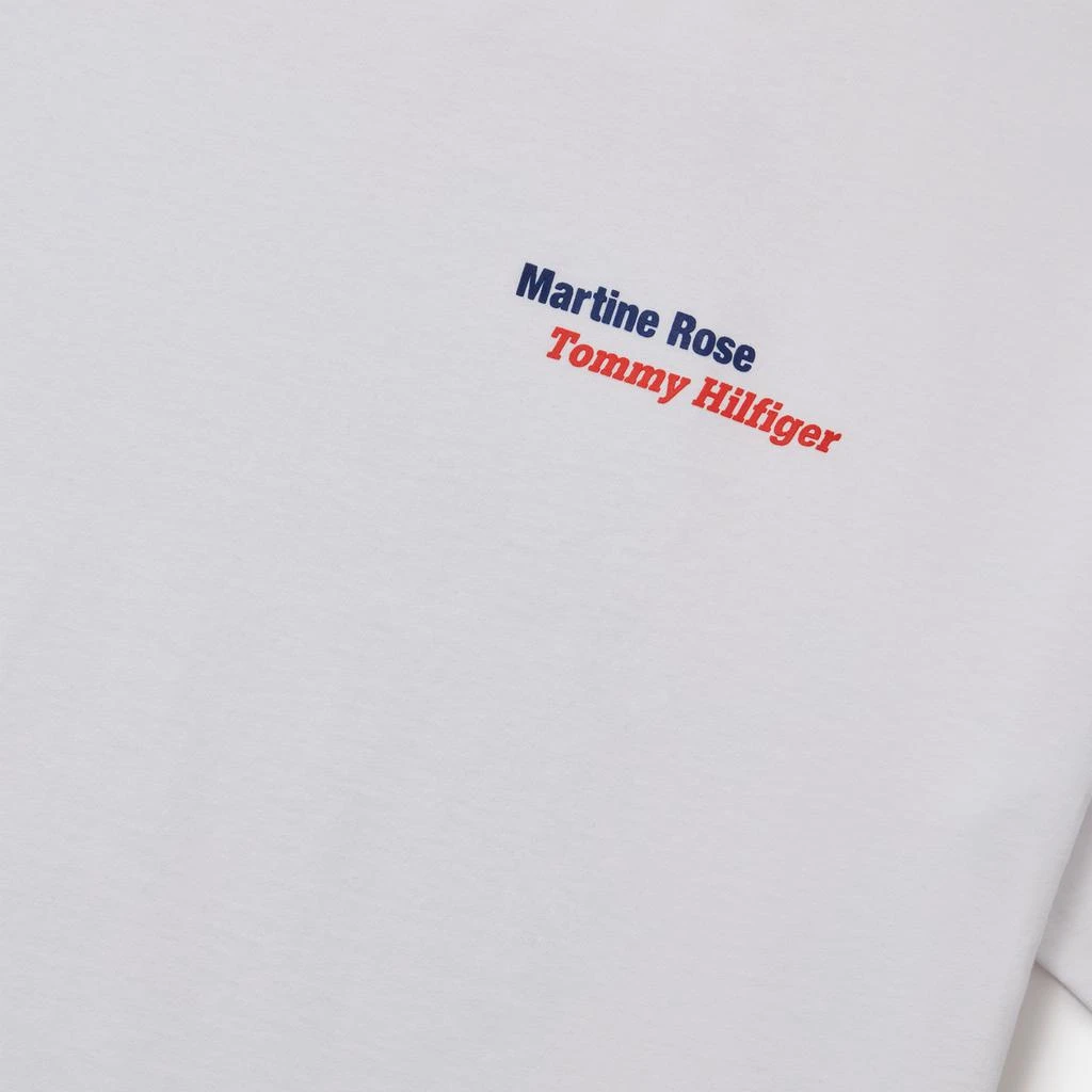 商品Tommy Jeans|Tommy Jeans X Martine Rose Oversized Cotton-Jersey T-Shirt,价格¥317,第3张图片详细描述