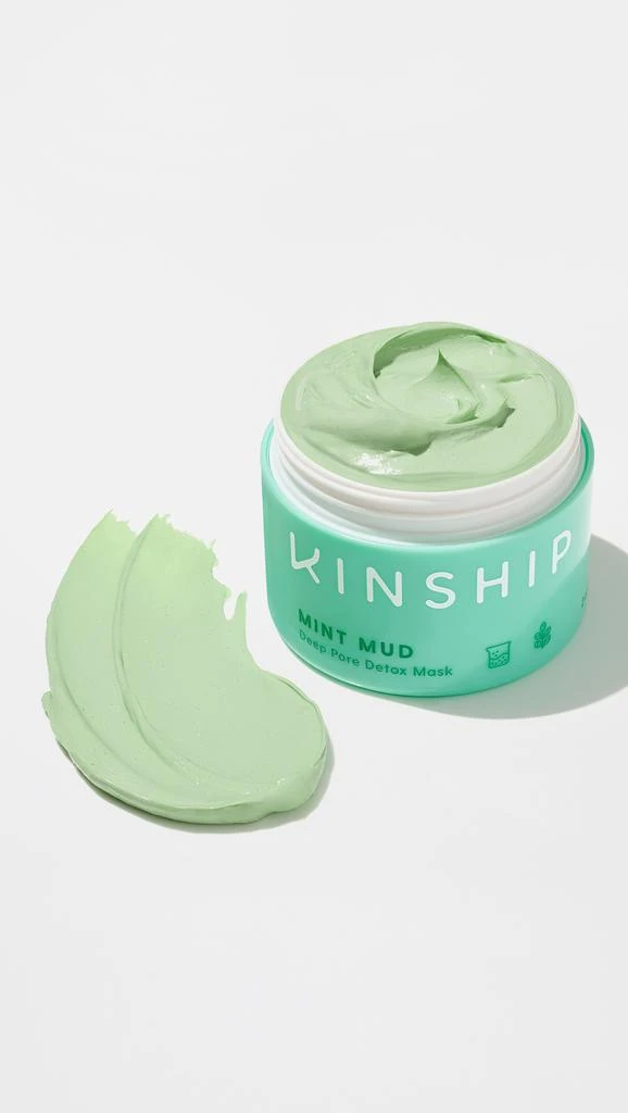 商品Kinship|Mint Mud Deep Pore Detox Mask,价格¥196,第3张图片详细描述
