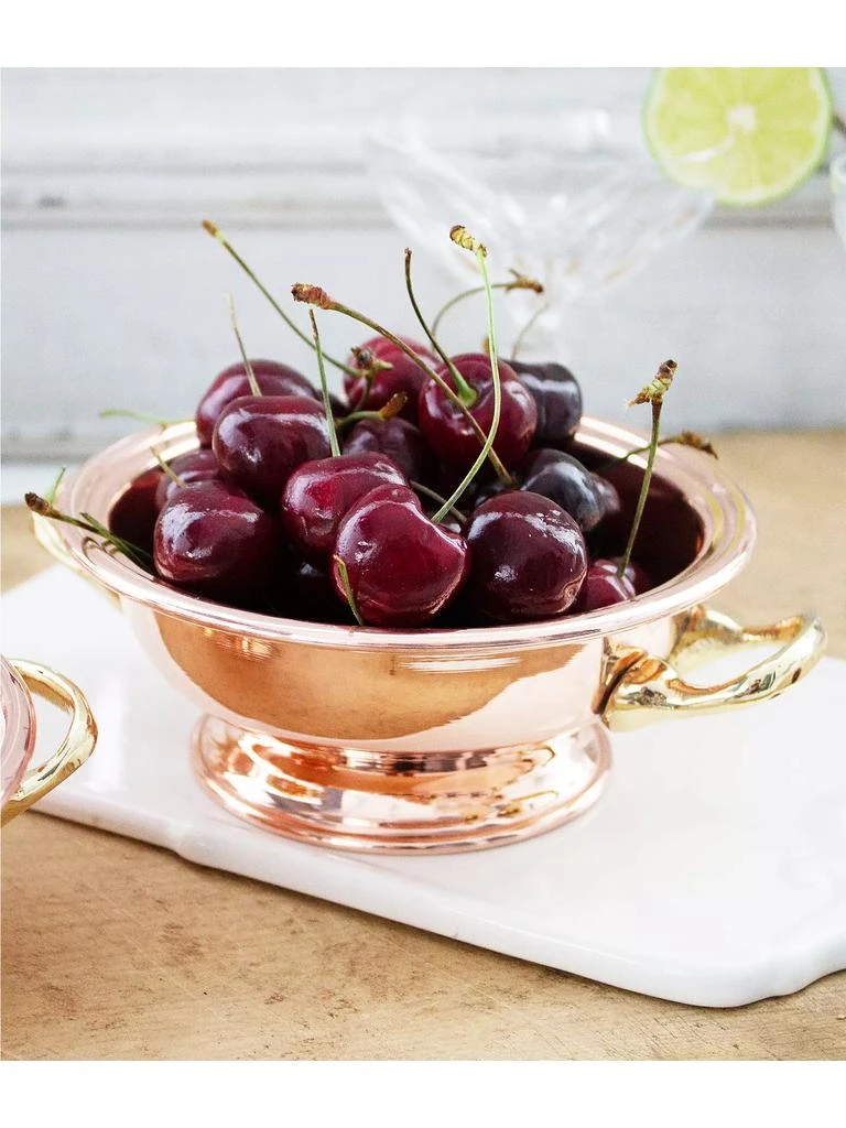 Vintage-Inspired Copper &amp; Brass 2-Piece Bowl Set 商品