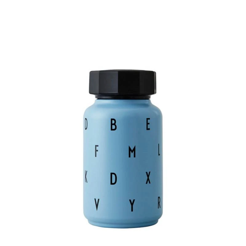 商品Design Letters|Thermo bottle in blue,价格¥236,第1张图片