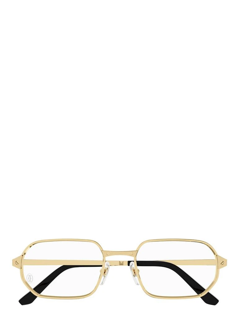 商品Cartier|Cartier Rectangular Frame Glasses,价格¥5724,第1张图片