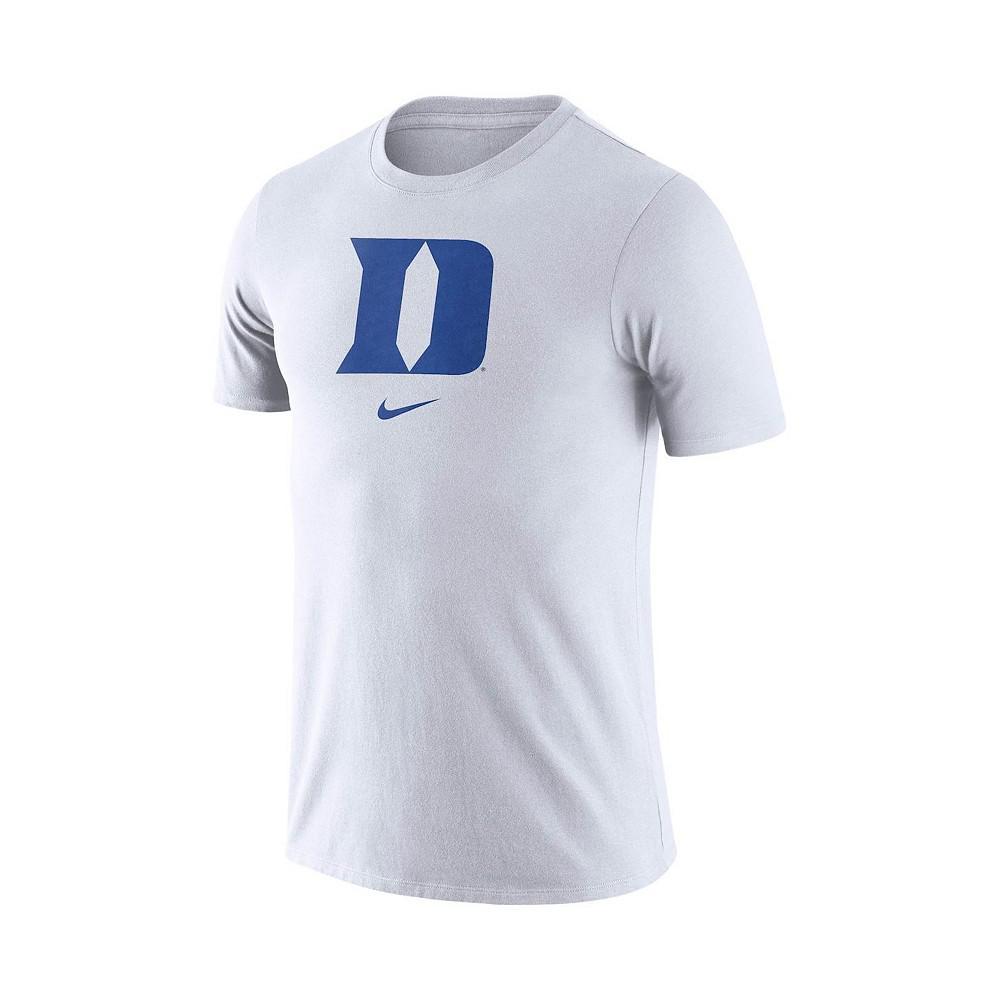 商品NIKE|Men's White Duke Blue Devils Essential Logo T-shirt,价格¥185,第4张图片详细描述