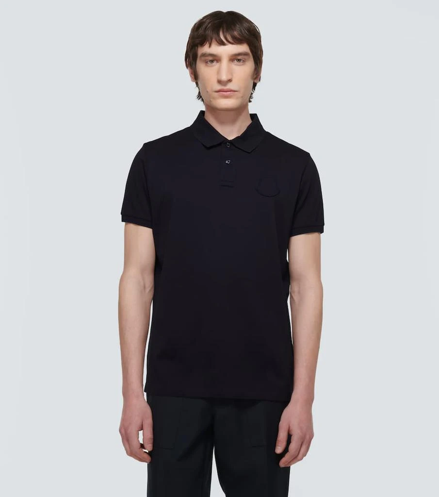 商品Moncler|棉质Polo T恤,价格¥2587,第3张图片详细描述
